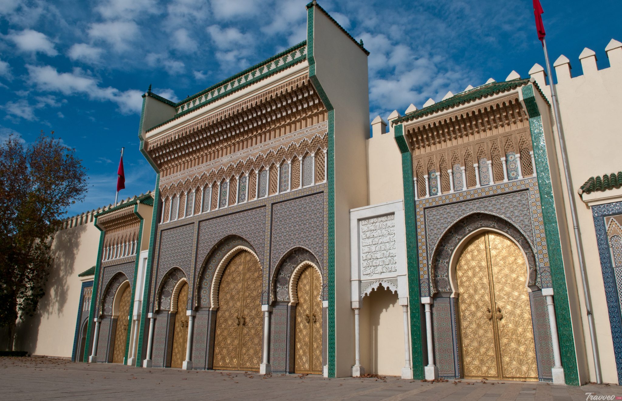 جانب من أبواب مدينة فاس التاريخية