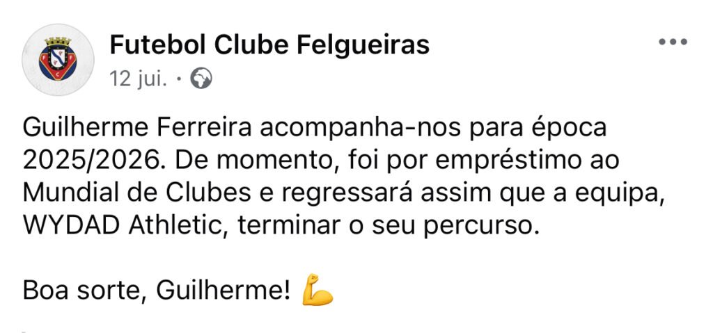 تدوينة نادي فيلغويراس